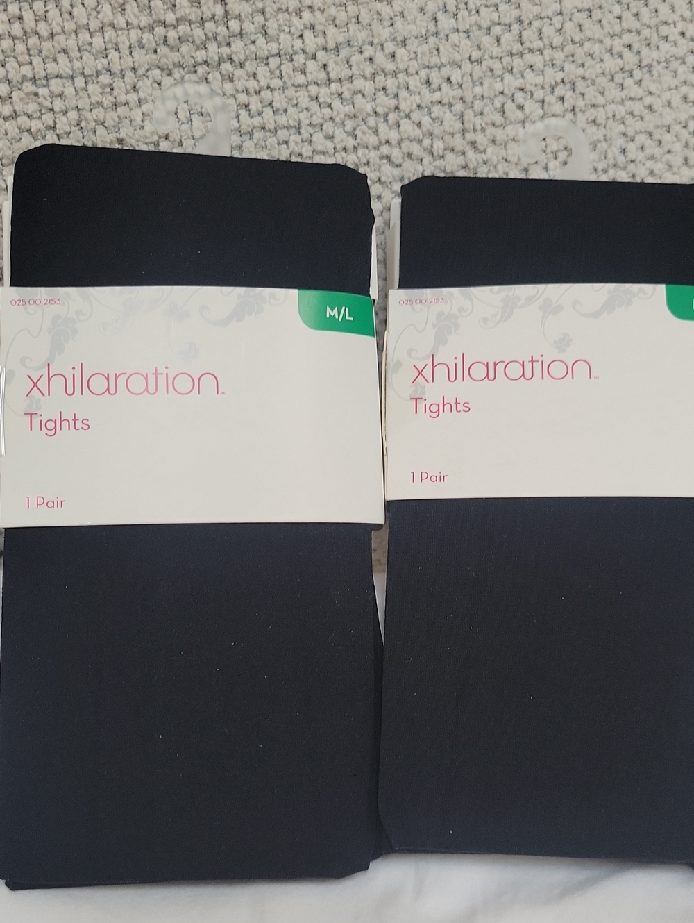 Xhilaration Black Tights - 2 Pairs